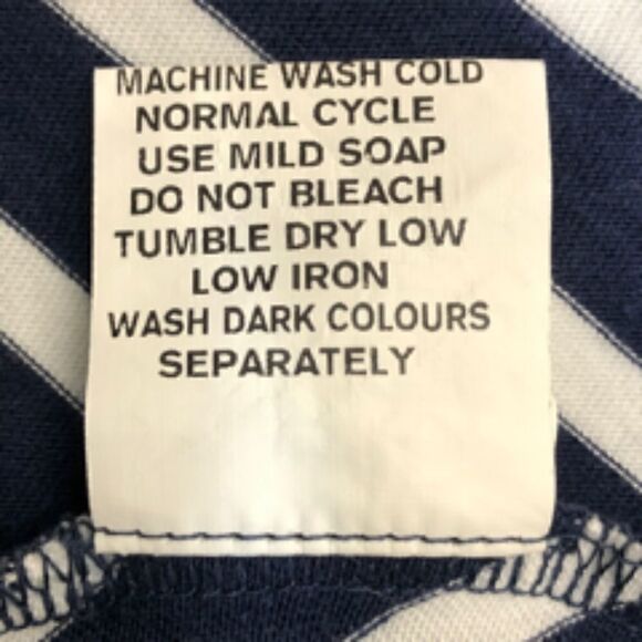 eShakti Striped Asymmetrical Dress  - Picture 5 of 5